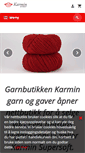Mobile Screenshot of karmin.no